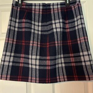 Plaid A-Line Skirt - Navy blue and Pink🩷💙